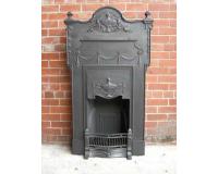 Cast iron Edwardian combination fireplace