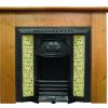 Laurel Victorian Tiled Cast Iron Fireplace Insert