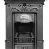 Tulip Art Nouveau Cast Iron Combination Fireplace 