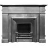 Royal Georgian / Edwardian Cast Iron Fireplace Insert