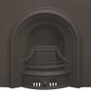 The Coleby Arched Victorian Arched Cast iron Fireplace Insert