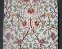 William Morris Arts & Crafts Daffodil Fireplace Tiles