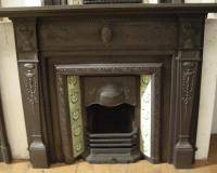 Reclaimed Edwardian Cast Iron Fireplace Surround
