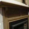 Original Reclaimed Edwardian Pine Fireplace Surround