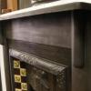 Art Deco Cast Iron Fire Surround Mantel