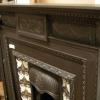 Edwardian Cast Iron Fireplace Surround Mantel