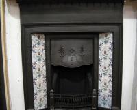 Edwardian Tiled Cast Iron Combination Fireplace