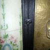 Antique Art Nouveau Tiled Cast Iron Fireplace Insert