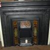 Victorian Tiled Cast Iron Fireplace Insert