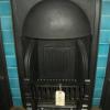 Arts and Crafts Original Tiled Cast Iron Combination Fireplace