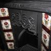 Victorian Tiled Cast Iron Fireplace Insert