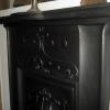 Original Cast Iron Art Nouveau Combination Fireplace