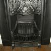 Original Cast Iron Art Nouveau Combination Fireplace