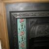 Victorian Cast Iron Tiled Fireplace insert