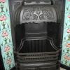 Victorian Cast Iron Tiled Fireplace insert