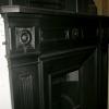 Arts & Crafts Cast Iron Fireplace Surround