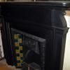 Edwardian Cast Iron Fireplace Surrondd