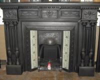 Victorian Cast Iron Fireplace Surround