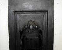 Art Nouveau Edwardian Cast Iron Combination Fireplace
