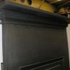 Art Nouveau Edwardian Cast Iron Combination Fireplace