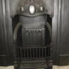 Art Nouveau Edwardian Cast Iron Combination Fireplace