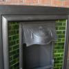 Reclaimed Tiled Cast Iron Fireplace Insert