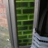 Reclaimed Tiled Cast Iron Fireplace Insert