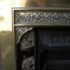 Cast Iron & Brass Tiled Fireplace Insert