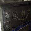 Original Edwardian Tiled Cast Iron Combination Fireplace