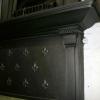 Antique Edwardian Tiled Cast Iron Combination Fireplace