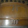 Antique Art Nouveau Oak Fire Surround