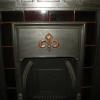 Original Tiled Edwardian Cast Iron Combination Fireplace