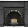 Kensington Georgian Arched Cast Iron Fireplace Insert