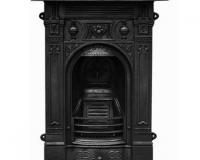 Victorian Small Cast Iron Combination Fireplace