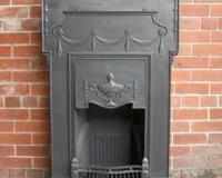 Cast iron Edwardian combination fireplace
