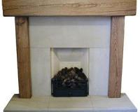 Oak Beam Fireplace Surround Mantel