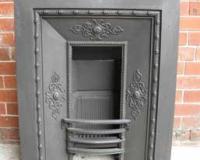 Antique Early Victorian / Regency Cast Iron Fireplace Insert