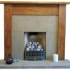 Lincoln Oak Fireplace Surround Mantel