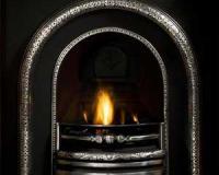 Lytton Victorian Arched Cast Iron Fireplace Insert