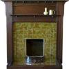 Shown with The Arts & Crafts tiled back and hearth set