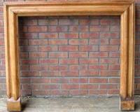 Edwardian Wooden Fireplace Mantel