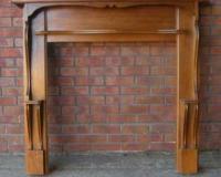 Old Pine Fireplace Surround