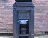 Antique Thomas Jekyll Cast Iron Combination Fireplace