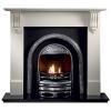 Richmond Victorian Corbel Limestone or Marble Fire Surround Mantel