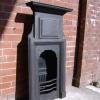 Antique Victorian Cast Iron Combination Fireplace