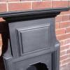 Antique Victorian Cast Iron Combination Fireplace