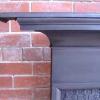 Antique Aesthetic Movement Cast Iron Combination Fireplace