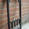 Antique Gothic Cast Iron Fireplace Insert