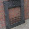 Antique Aesthetic Movement Cast Iron Insert