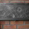 Antique Aesthetic Movement Cast Iron Insert